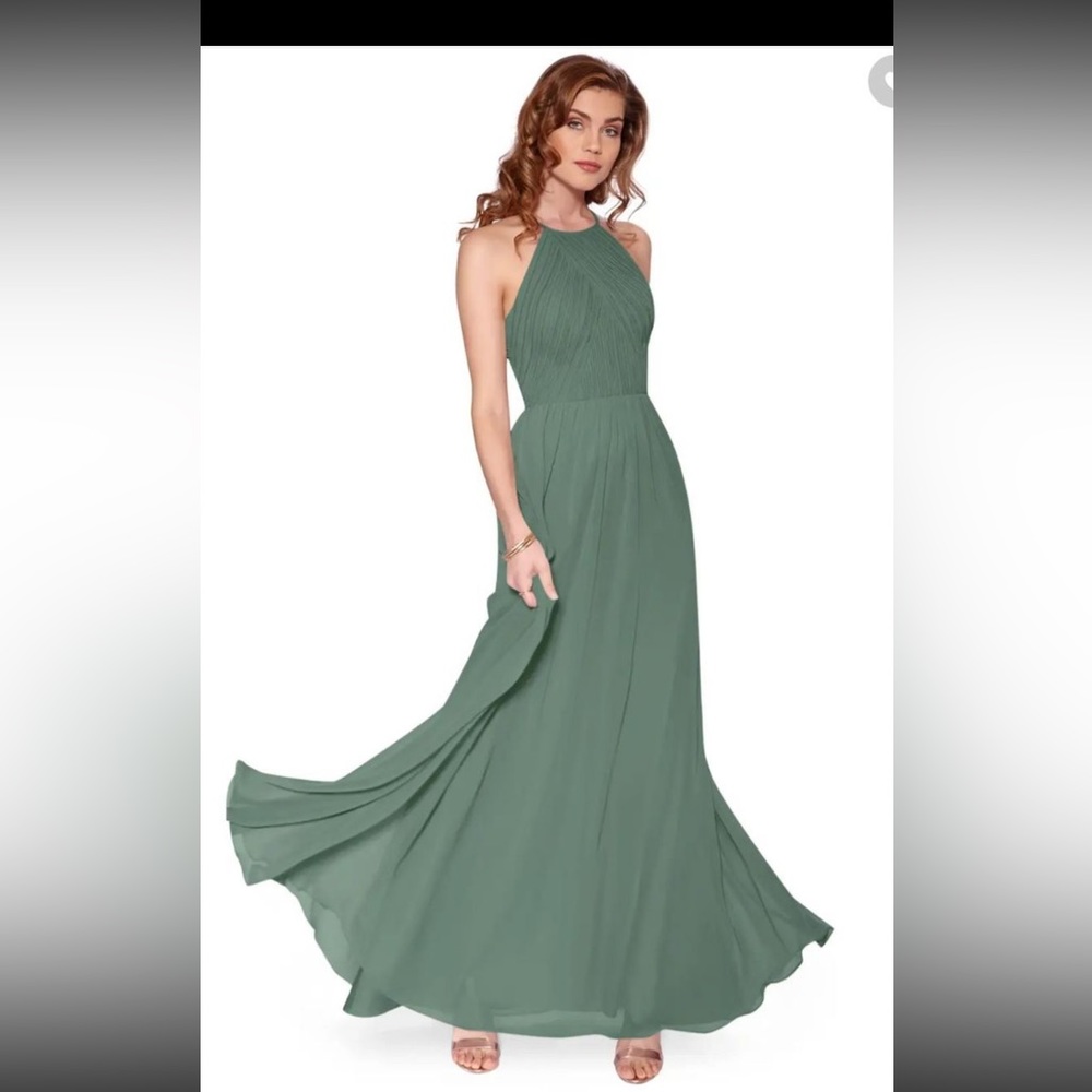 Azazie Joy Bridesmaid Dress - Eucalyptus